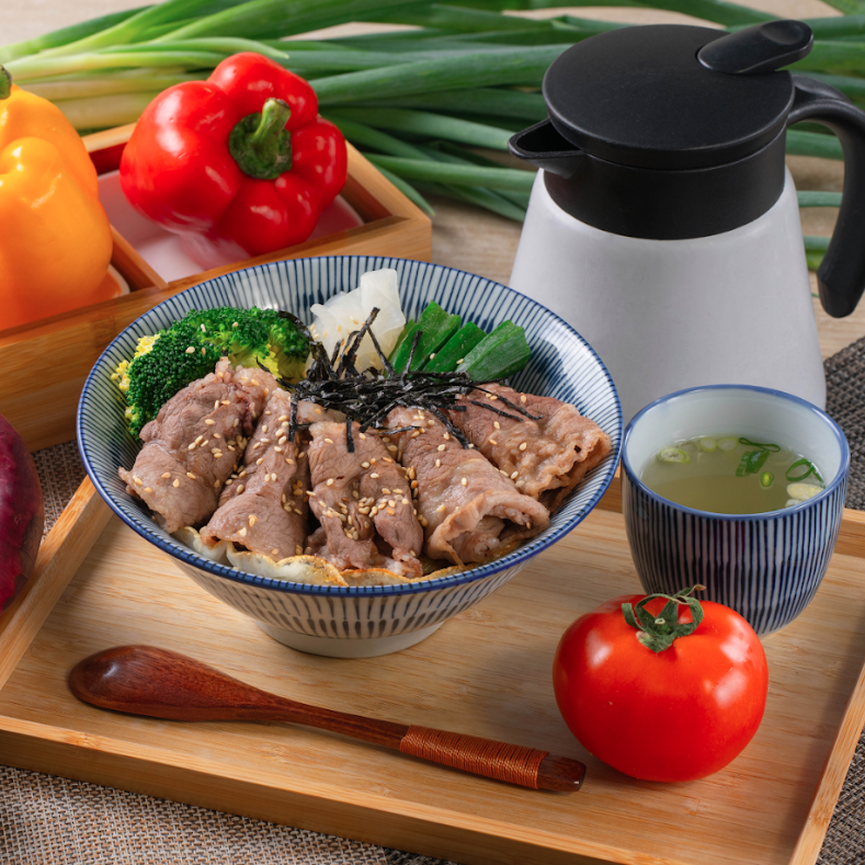 好膳丼丼：紅藜牛肉丼飯，健康美味的日式料理